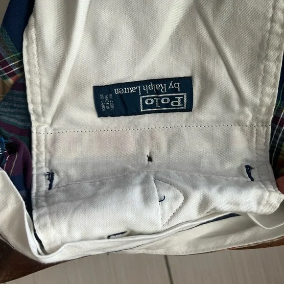 NWT Polo Ralph Lauren Men’s plaid/tartan Shorts, size 40 - Picture 6 of 12